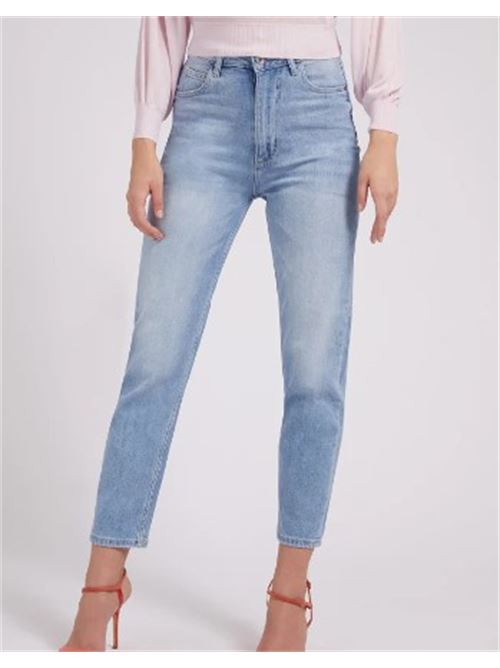 Pantaloni jeans mom jean GUESS GUESS | W2GA21-D4MS13BOR