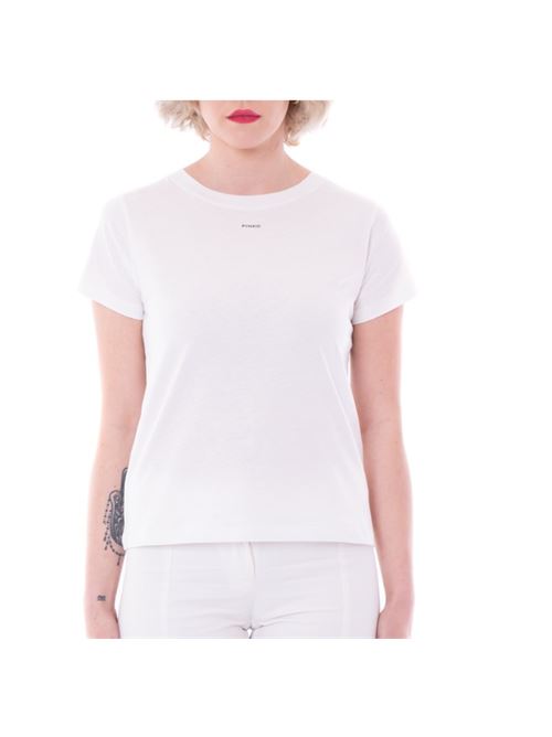 T-SHIRT CON MICRO LOGO PINKO PINKO | 1G173G-Y7XKZ14