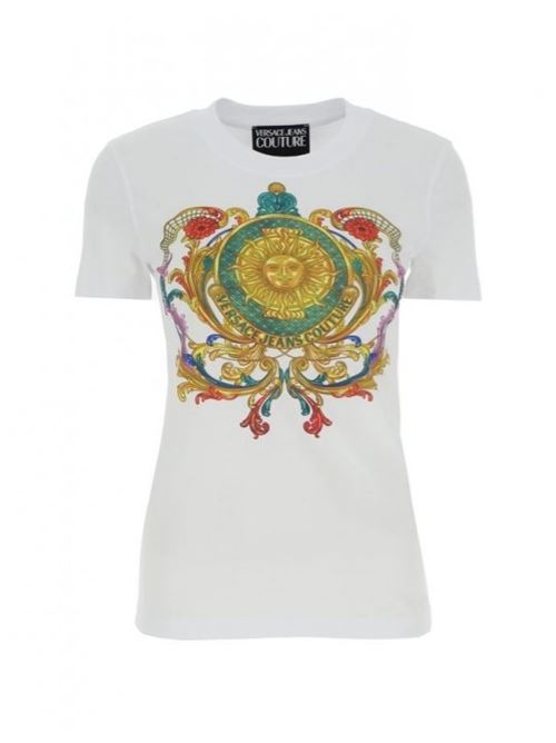 T-Shirt in Jersey VERSACE JEANS COUTURE VERSACE | 72HAHF02-CJ00F-003