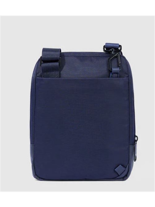 Borsello in pelle e tessuto Piquadro PIQUADRO | CA3084S131-BLU