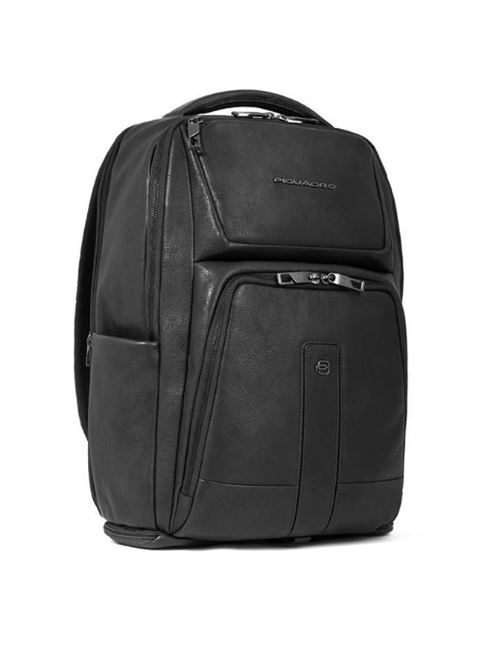 Zaino in pelle bagmotic 2 comparti porta pc15,6 Piquadro PIQUADRO | CA6299S129BM-N