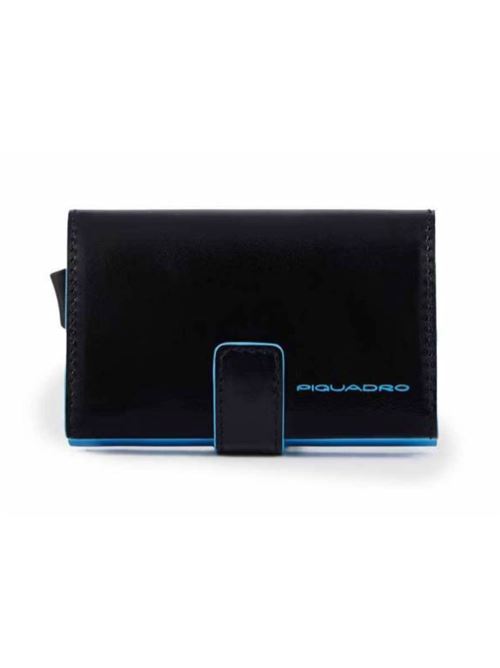 Porta carte di credito in metallo blue square Piquadro PIQUADRO | PP5649B2BLR-N