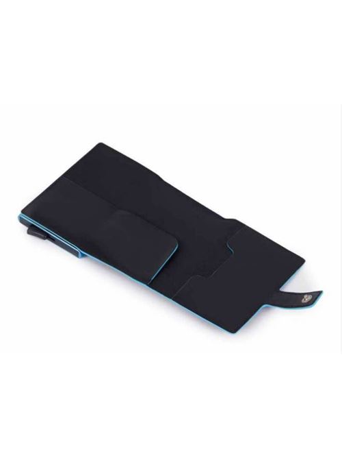 Porta carte di credito in metallo blue square Piquadro PIQUADRO | PP5649B2BLR-N