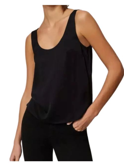 Top in raso leggero spalla larga Twinset TWINSET | 241TP250400006