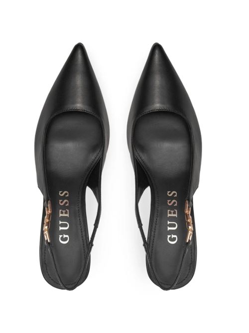 Sandalo Nassha3 Guess GUESS | FLPNS3-LEA05-BLACKBLACK