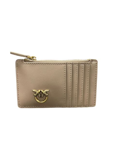 Portacarte con zip airone cardholder Pinko PINKO | 100251-A0F1-D01Q