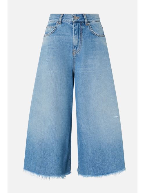 Jeans bermuda ampi in denim soft Burkina Pinko PINKO | 104646-A2DZ-PJO