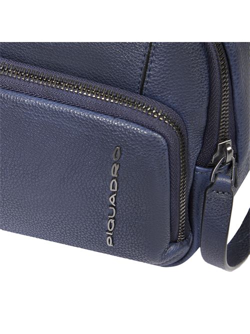 Beauty case uomo in pelle Piquadro PIQUADRO | BY6021S134-BLU