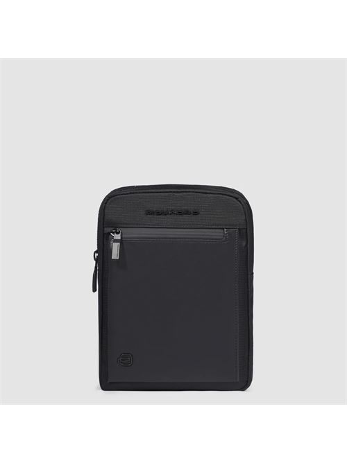 Borsello uomo porta iPad®mini in pelle e tessuto Piquadro PIQUADRO | CA3084S136-N