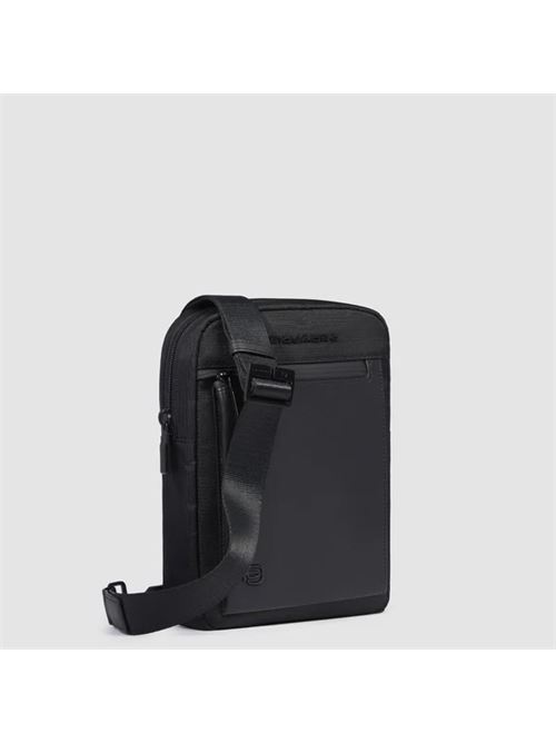 Borsello uomo porta iPad®mini in pelle e tessuto Piquadro PIQUADRO | CA3084S136-N