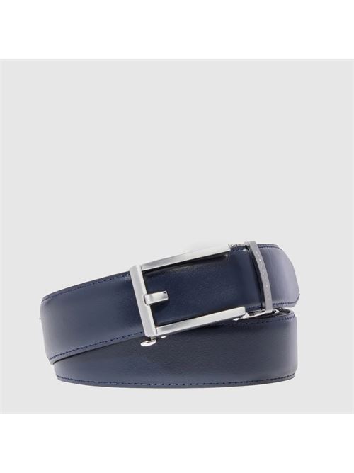 Cintura uomo in pelle regolabile senza fori Piquadro PIQUADRO | CU6712C110-BLU