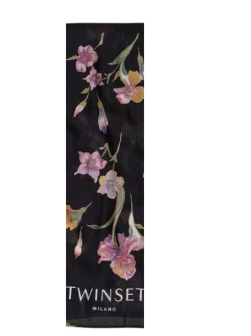 Kefia con stampa a fiori Twinset TWINSET | 251TA4340-12328