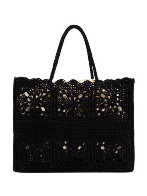 Borsa shopper 'Bohémien' in crochet di cotone Twinset TWINSET | 251TB7410-00006