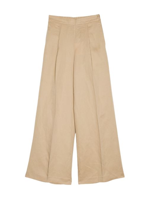 Pantalone palazzo in misto lino Twinset TWINSET | 251TE2143-12145