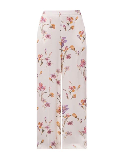 Pantalone in crêpe de Chine a fiori Twinset TWINSET | 251TP2775-12329