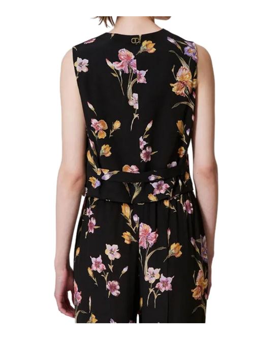 Gilet corto a fiori Twinset TWINSET | 251TP2777-12328