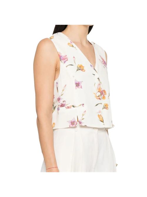 Gilet corto a fiori Twinset TWINSET | 251TP2777-12329