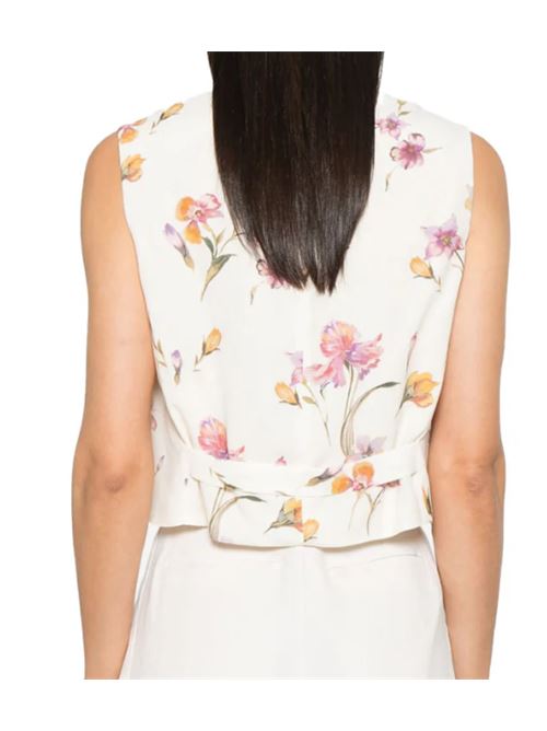 Gilet corto a fiori Twinset TWINSET | 251TP2777-12329