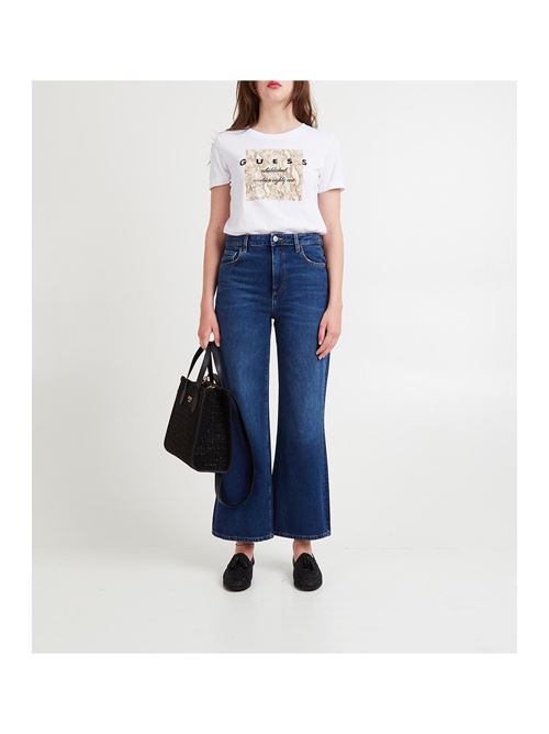 Pantalone jeans ankle wide leg Guess GUESS | W3YA49-D52M1-ALDR