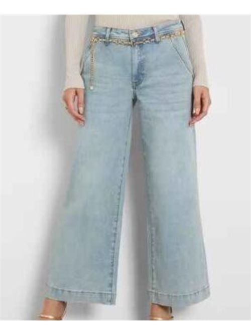 Pantalone Jeans cropped a palazzo Zoya Guess GUESS | W4YA1L-D55M0-BEVT