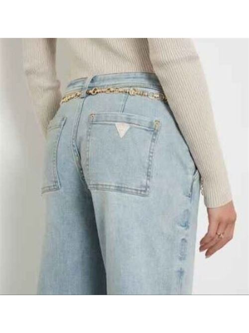 Pantalone Jeans cropped a palazzo Zoya Guess GUESS | W4YA1L-D55M0-BEVT