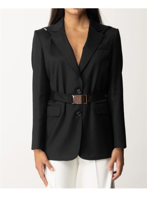 Blazer con cappuccio e cintura Cortez Pinko PINKO | 104505-A1B3-Z99