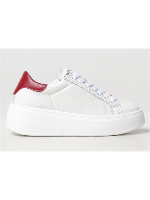 Sneaker platform in pelle bicolore Twinset TWINSET | 242TCP010-11785